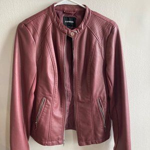 Faux Leather Jacket